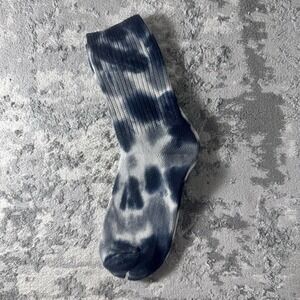 TIE DYE BLACK WHITE  WOMEN Fun Novelty Sock NEW